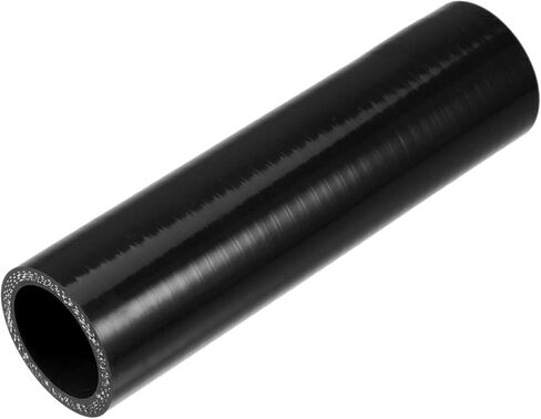 1.25" ID 6" Length 4-Ply Reinforced High Temp Straight Coupler Silicone Reducer Hose Black for Car Intercooler Intake Piping Item Replacement in Saudi Arabia