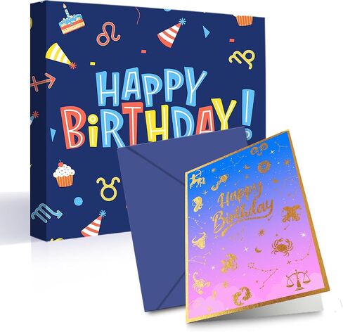 HAPPYPOP Zodiac Gifts Birthday Gifts for Women Men - Astrology Constellation Horoscope Gifts, Fuzzy Space Galaxy Socks Teens in Saudi Arabia