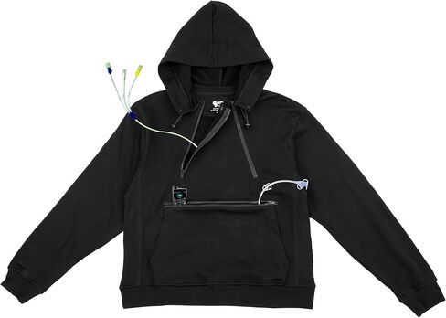 Spoonie Threads Triple Zip Adult Hoodie in Saudi Arabia