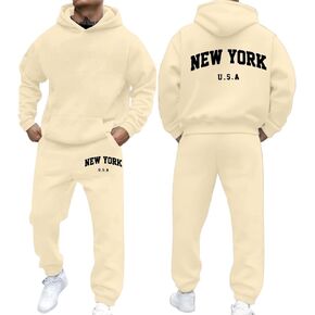 Track Suits For Men Set 2 Piece Casual Tracksuit Hoodie Sweatsuit Sets Athletic Jogging Suits Running Sport Sets in Saudi Arabia