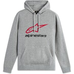 Alpinestars 1214-51812-1131-XL: Always 2.0 Hoodie Grey Heather/Red/Black Xl in Kuwait