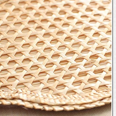 Cabilock Elegant Handmade Cattail Leaf Fan Portable Hand Fans for Cooling for Parties Beaches in Saudi Arabia