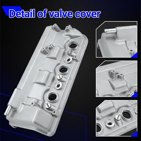 12320-R70-A00 Aluminium Rear Engine Valve Cover Compatible with 2008-2017 Honda Accord Odyssey Pilot Ridgeline Crosstour 2009-2015 Acura MDX RDX TL ZDX 3.5L 3.7L,Replaces# 12320R70A00 264-490 in Saudi Arabia