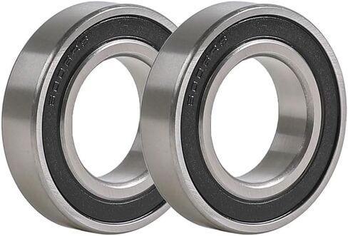 A Pair Rear Axle 6006 6006RS Bearing for Beach Cart Golf Cart ATV UTV Go Kart Quad Four Wheeler Tricycle Moped Big Bull Dinosaur SDG SSR SunL Kazuma TaoTao Roketa JCL Baja Coolster (Bearings) in Saudi Arabia