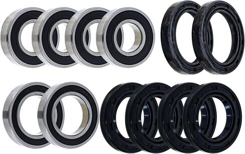 NICHE Wheel Bearing Seal Kit for Suzuki LT-A400 King Quad LT-F400 Eiger LT-F500F Vinson 6002-2RDQE6 6905-2RR in Saudi Arabia