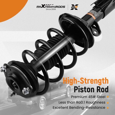 maXpeedingrods Front Struts for Honda Civic 2012 L4 1.8L/1.5L L4, 172926 172925 Shock Absorbers Complete Struts with Coil Spring Assembly 2Pcs in Saudi Arabia