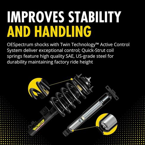 Monroe 1000009VK Suspension Strut and Shock Absorber Assembly Kit for Ford Fusion in Saudi Arabia