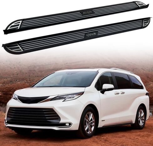 Running Board Fits for Toyota Sienna 2021-2025 Aluminum Side Step Side Step Running Boards Nerf Bars in Saudi Arabia