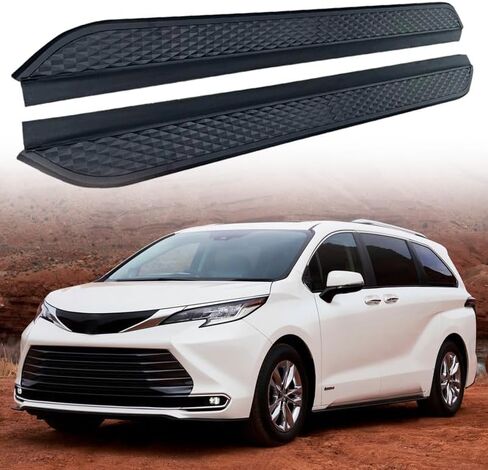 Running Board Fits for Toyota Sienna 2021-2025 Aluminum Side Step Side Step Running Boards Nerf Bars in Saudi Arabia