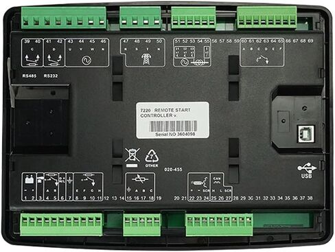 Diesel Generator Set Controller DSE7220 Self-Starting Control Panel Control Panel DSE7210(Original DSE7210) in Saudi Arabia