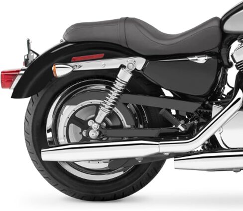 حاجز خلفي أسود مناسب لهارلي سبورتستر XL1200 X883 حديد مخصص 2007-2009 XL50 50th ANV Sportster 2007 in Kuwait
