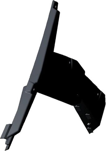 Polaris RZR Fender Flair, Front, Left Side, Gloss Black, Genuine OEM Part 5439772-070, Qty 1 in Saudi Arabia