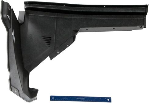Polaris RZR Fender Flair, Front, Left Side, Gloss Black, Genuine OEM Part 5439772-070, Qty 1 in Saudi Arabia