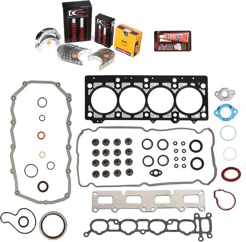 MA-4216959132-6 Full Gasket Set Bearings Rings Fit 2001 Plymouth Dodge Stratus Chrysler 2.4 EDZ in Saudi Arabia
