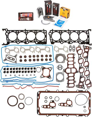 MA-4216959729-6 Full Gasket Set Bearings Rings Fit 95-00 Ford Lincoln Mercury 4.6 VIN 9, W in Saudi Arabia
