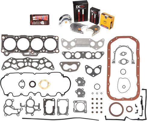MA-4216959279-5 Full Gasket Set Bearings Rings Fit 89-92 Mazda 626 MX6 Ford Probe 2.2 F2 in Saudi Arabia
