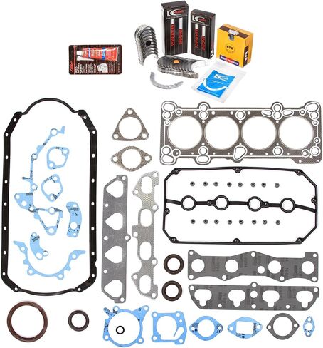 MA-4216959439-7 Full Gasket Set Bearings Rings Fit 01-02 Kia Rio 1.5L DOHC A5D in Saudi Arabia