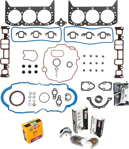 MA-9761263163-7 طقم إعادة حلقة المحرك مناسب 96-06 شيفروليه جي إم سي 4.3L V6 OHV VIN X، W جديد in Saudi Arabia