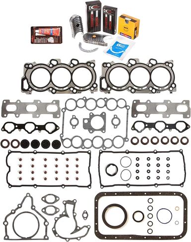 MA-4216959491-3 Full Gasket Set Bearings Rings Fit 98-04 Isuzu Honda Acura 6VD1 6VE1 in Saudi Arabia