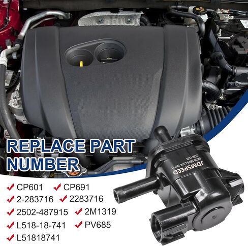 Vapor Canister Purge Solenoid L518-18-741 Replacement For Mazda MX-5 Miata 3 6 CX-7 2008-2015 Replace 2-283716 2502-487915 CP601 CP691 in Saudi Arabia