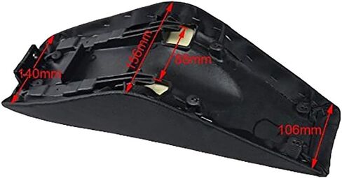 Black Body Plastics Fender Kit & Stickers Decals Kit Graphics and Tall Seat for CRF50 XR50 Taotao Coolster SSR 110 125cc Pit Bike Dirt Bike Baja DR49 in Saudi Arabia