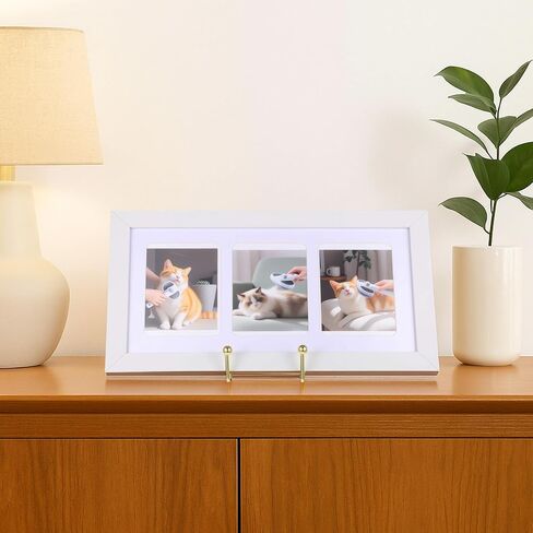 12 Pcs Plate Display Stands Gold Photo Holder Metal Easel Holders Picture Frame Stands for Tabletop Decorative Display Book Creation Collectibles Plaque Art in Saudi Arabia