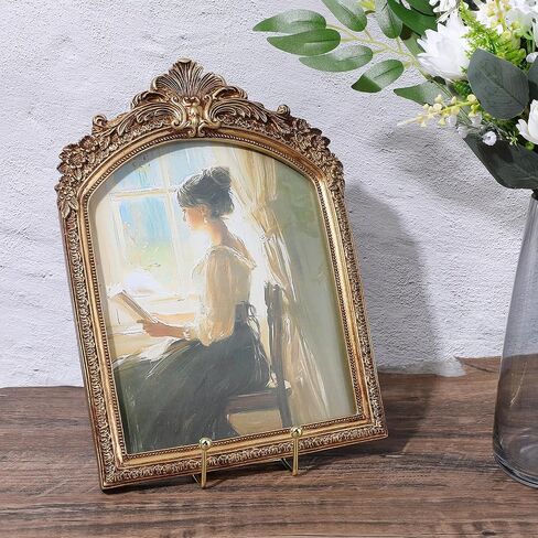 12 Pcs Plate Display Stands Gold Photo Holder Metal Easel Holders Picture Frame Stands for Tabletop Decorative Display Book Creation Collectibles Plaque Art in Saudi Arabia