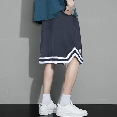 High Performance Athletic and Sports Shorts - Lightweight Ice Silk Material - Comfortable and Versatile Shorts - Gray in Saudi Arabia