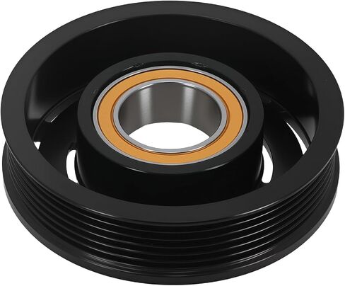 maXpeedingrods AC Compressor Clutch Kit Pulley Bearing Coil for Chevrolet City Express 2015-2018, for Nissan NV200 2013-2021, 6 Groove Pulley, A/C Clutch in Saudi Arabia