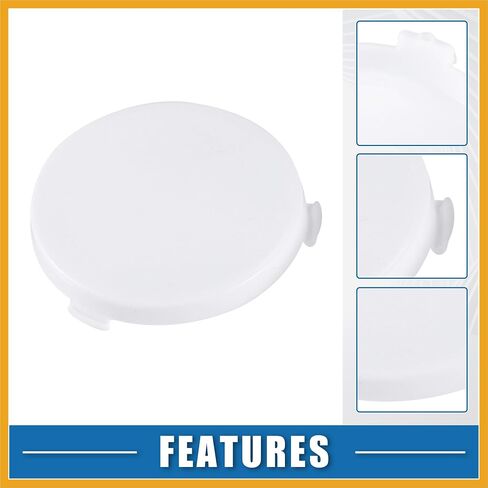 Car Dome Courtesy Sail Panel Light Lamp Lens Cover Car Interior Light Lens for Chevy Impala 1962-1967 Plastic White (Set of 2) Replacement in Saudi Arabia