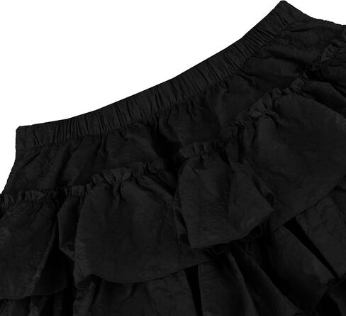 Women Y2k Gothic Ruffle Shorts Skorts Cute Lolita Frilly Multi Layered Bloomers Sexy Skirts Pumpkin Pants in Saudi Arabia