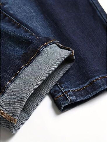 Men's Washed Printed Ripped Denim Jeans in Saudi Arabia