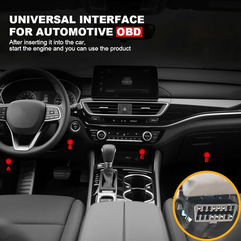 أداة تشخيص الماسح الضوئي للسيارة obd2، قارئ رمز خطأ المحرك التلقائي الاحترافي obd ii مع إعادة الضبط، جهاز اختبار مسح البيانات الحية للمركبات، عالمي لسيارات الدفع الرباعي والسيدان والشاحنة in Saudi Arabia