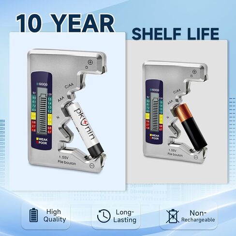 AAA Batteries Alkaline 1.5V Triple A Batteries 36 Pack, Long Lasting 3A LR03 Battery, 10-Year Shelf Life in Saudi Arabia