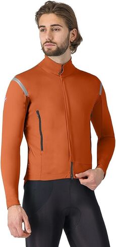 CASTELLI Men’s Perfetto RoS 3 Jacket, Windproof, Water-Resistant & Breathable Protection for Cool to Cold Rides in Saudi Arabia