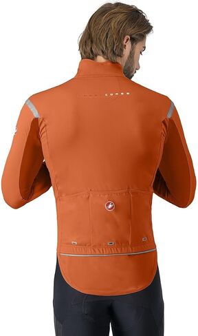 CASTELLI Men’s Perfetto RoS 3 Jacket, Windproof, Water-Resistant & Breathable Protection for Cool to Cold Rides in Saudi Arabia