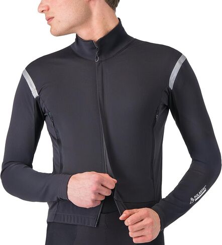 CASTELLI Men’s Perfetto RoS 3 Jacket, Windproof, Water-Resistant & Breathable Protection for Cool to Cold Rides in Saudi Arabia