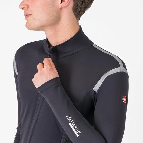 CASTELLI Men’s Perfetto RoS 3 Jacket, Windproof, Water-Resistant & Breathable Protection for Cool to Cold Rides in Saudi Arabia