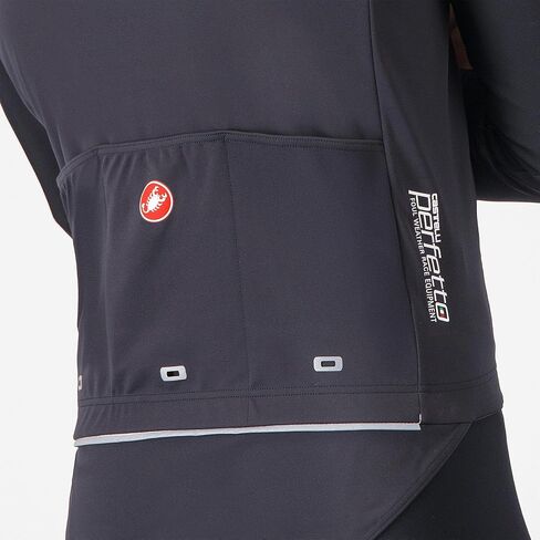 CASTELLI Men’s Perfetto RoS 3 Jacket, Windproof, Water-Resistant & Breathable Protection for Cool to Cold Rides in Saudi Arabia