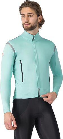 CASTELLI Men’s Perfetto RoS 3 Jacket, Windproof, Water-Resistant & Breathable Protection for Cool to Cold Rides in Saudi Arabia