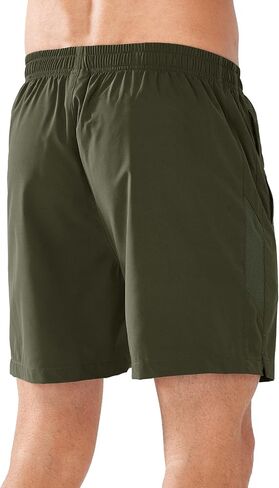 Men's Athletic Running Shorts 5" Workout Gym Quick Dry Lightweight Sport Shorts in Saudi Arabia
