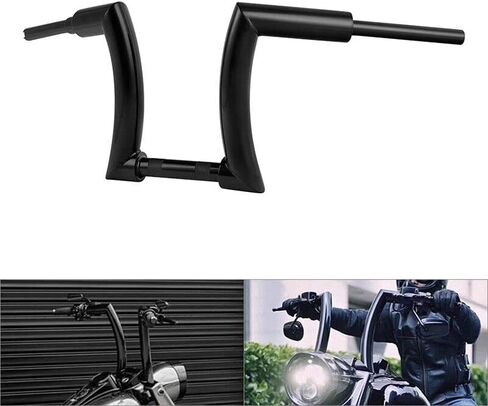 TCMT 16" Rise 2" Ape Hanger Handlebar Fit For Harley Road King Electra Road Glide Sportster XL 883 1200 Softail Slim Heritage Fat Boy Deluxe Deuce Dyna Super Wide Glide Low Rider Fat Bob in Saudi Arabia
