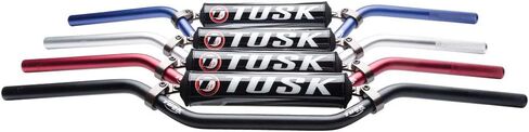 Tusk T-10 مقود ألومنيوم 7/8 بوصة CR عالي الانحناء فضي in Saudi Arabia