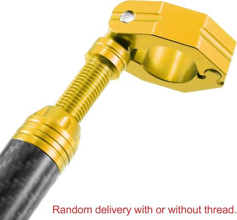 X AUTOHAUX العالمي 22 مللي متر سبائك الألومنيوم ألياف الكربون نمط الذهب لهجة دراجة نارية شريط التوازن العارضة المقود قابل للتعديل دراجة نارية الملحقات in Saudi Arabia