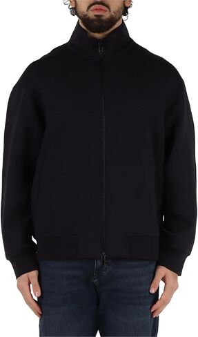 Armani Exchange mens Blue Edition Full Zip Mockneck in Saudi Arabia