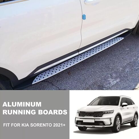 Running Boards Side Steps Fit for Hyundai Santa Fe 2024 2025 Nerf Bar Accessories in Saudi Arabia