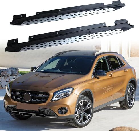 Running Boards Side Steps Fit for Mercedes-Benz GLA X156 2014-2019 Nerf Bar Accessories in Saudi Arabia