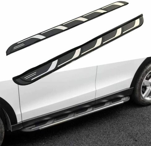 لوحات تشغيل Nerf Bar متوافقة مع 2019-2025 Hyundai Palisade زوج خطوات جانبية من الفولاذ المقاوم للصدأ in Saudi Arabia