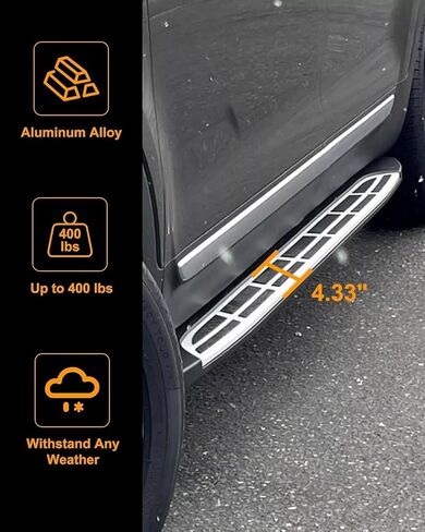 لوحات الجري بخطوات جانبية مناسبة لملحقات Hyundai Santa Fe 2019-2023 Nerf Bar in Saudi Arabia