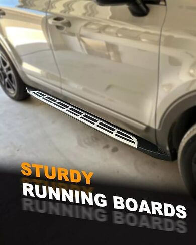لوحات الجري بخطوات جانبية مناسبة لملحقات Hyundai Santa Fe 2019-2023 Nerf Bar in Saudi Arabia